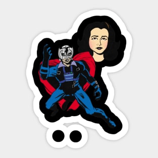 The Phantom and Phoenix Sticker